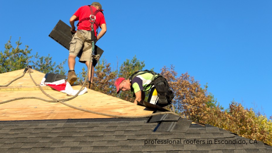 professional roofers in Escondido