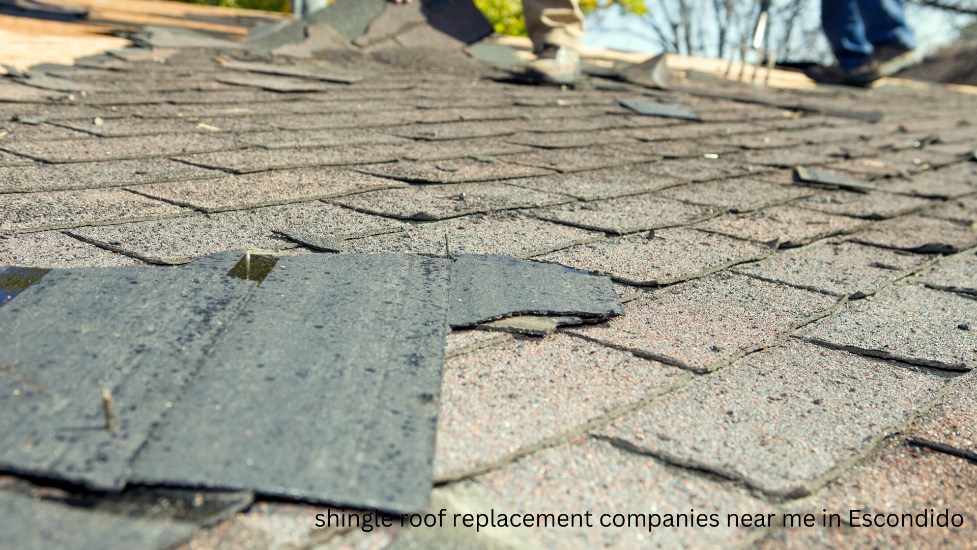 shingle roof replacement company Escondido