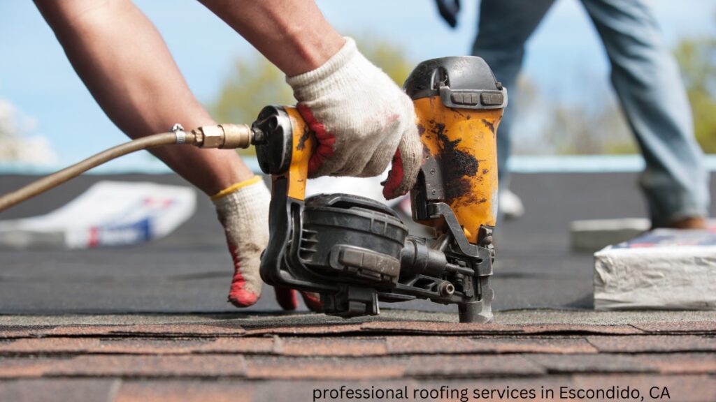 professional roofing services in Escondido