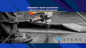 emergency roof leak reapir escondido