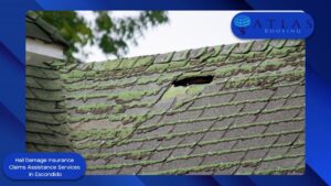 hail damage insurance claim assistance services in Escondido