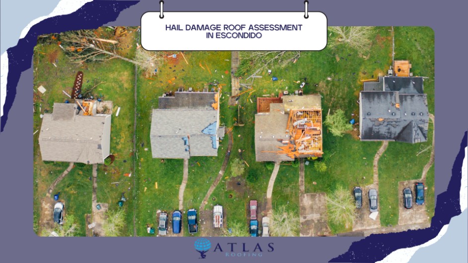 hail damage roof repair Escondido